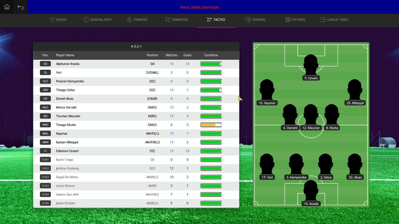 Global Soccer Manager 2018 - кадр 9