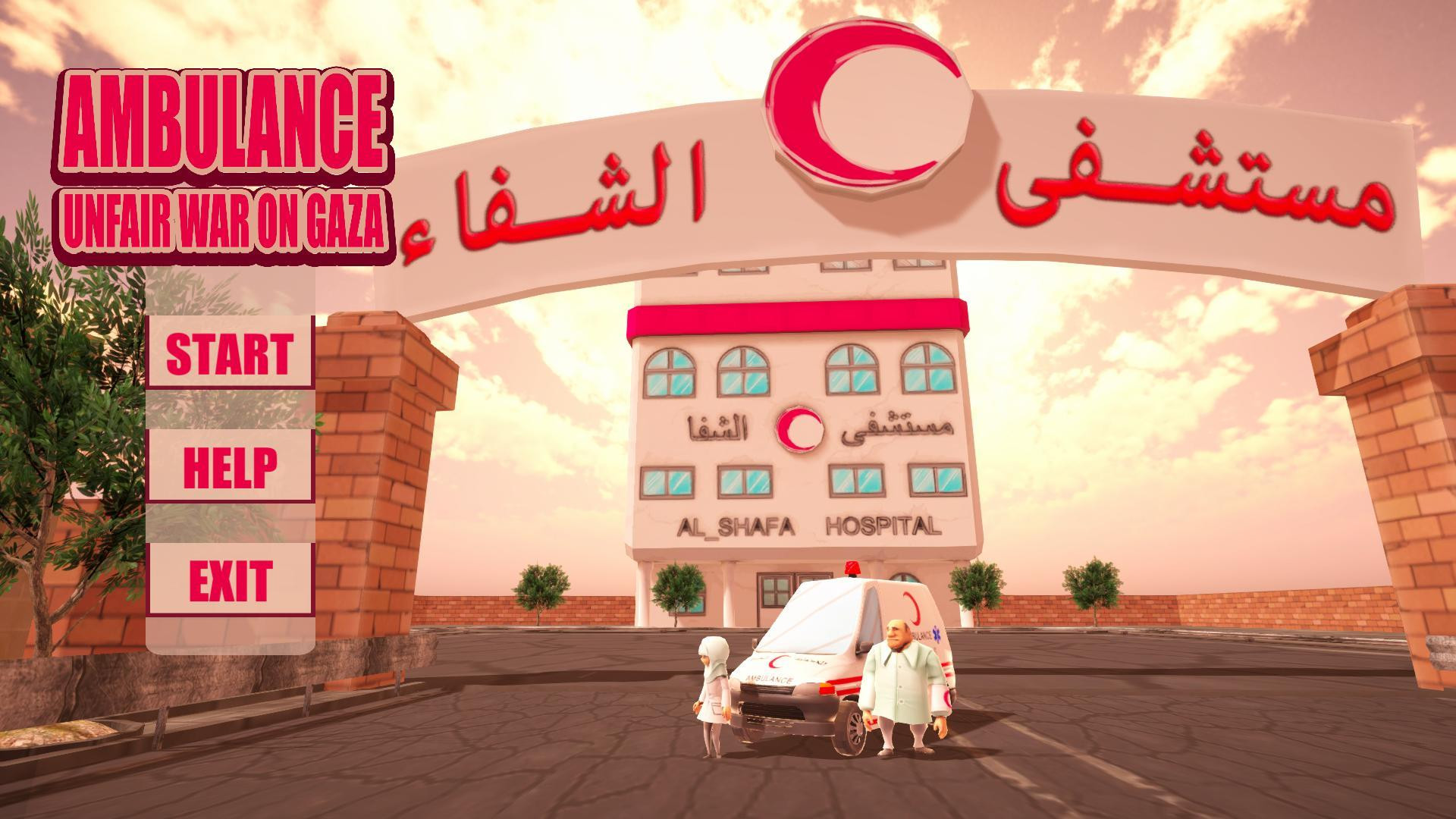 Ambulance Unfair War on Gaza (itch) - кадр 5