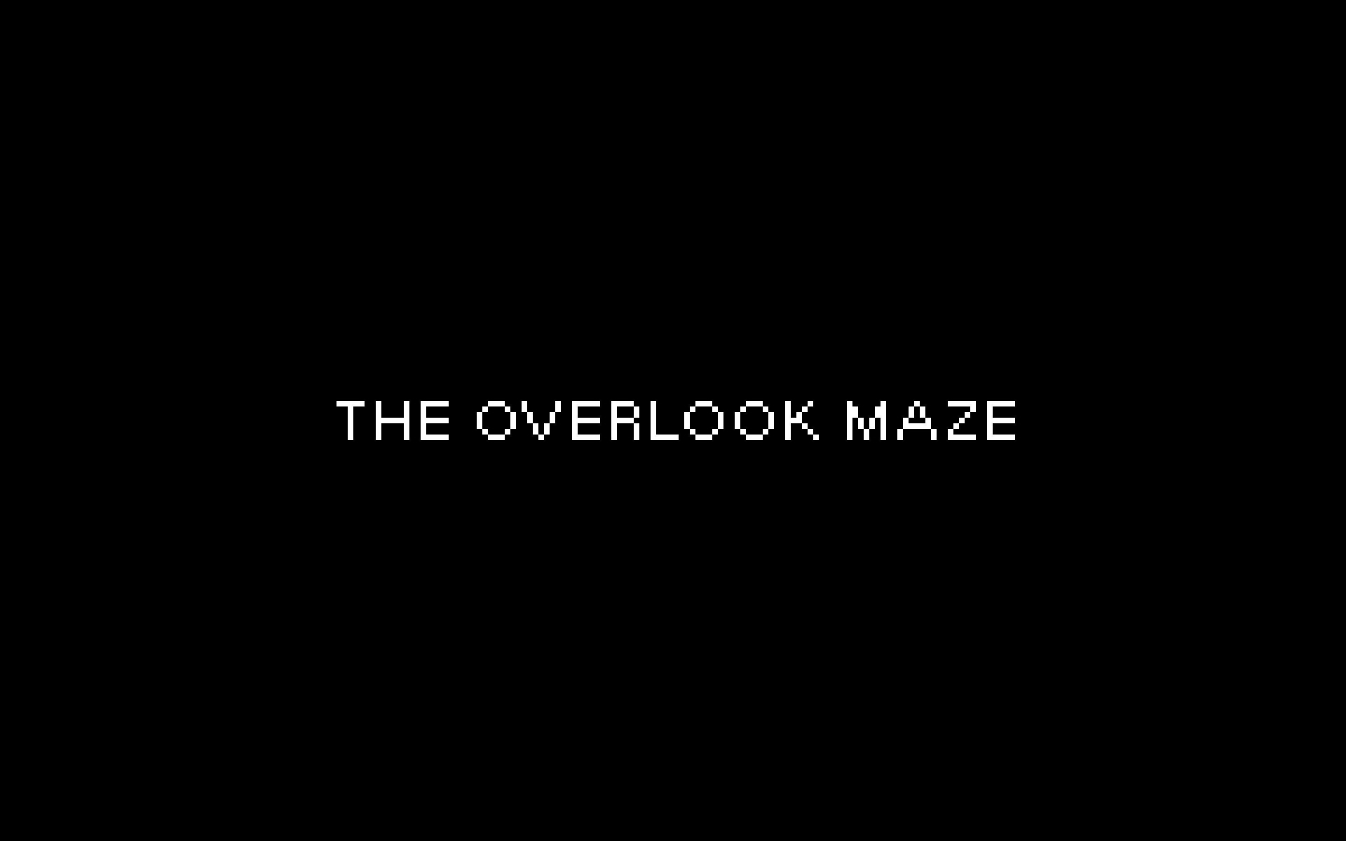 The Overlook Maze (itch) - кадр 2