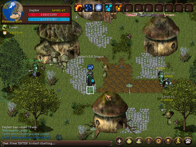 Orake 2D MMORPG - кадр 3