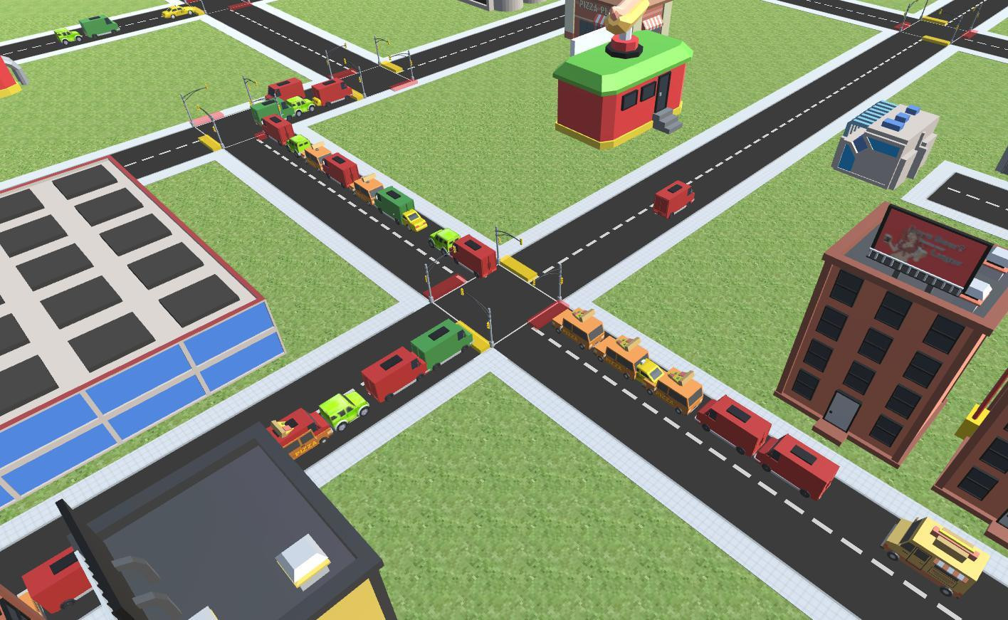 City Traffic Lights Manager (itch) - кадр 1