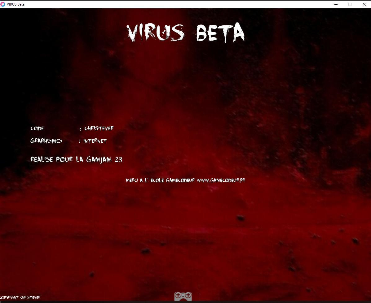 VIRUS ( GameJam 23 GameCodeur ) (itch) - кадр 1