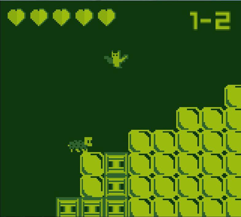 A turtle in a pixelated planet (itch) - кадр 1