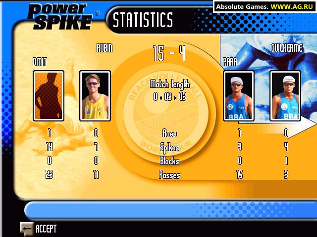 Power Spike Pro Beach Volleyball - кадр 7