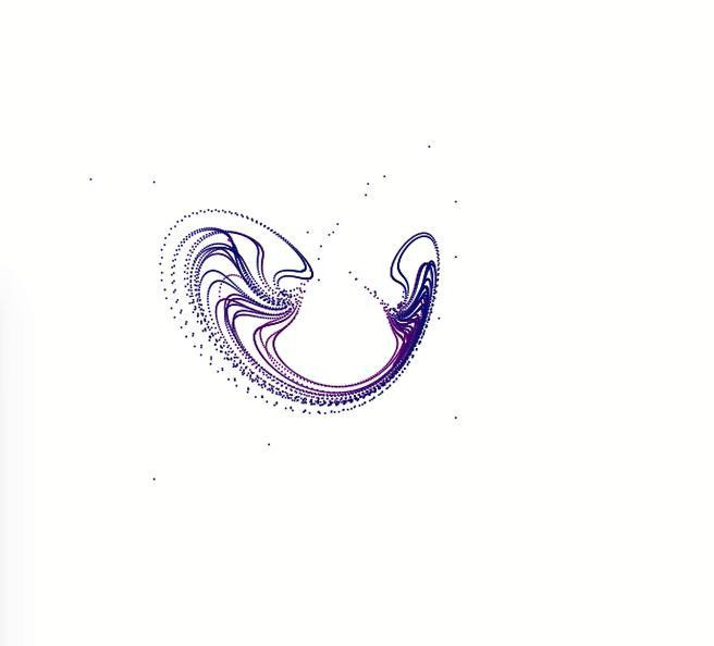 A Lorenz Attractor in 5000 Points (itch) - кадр 1