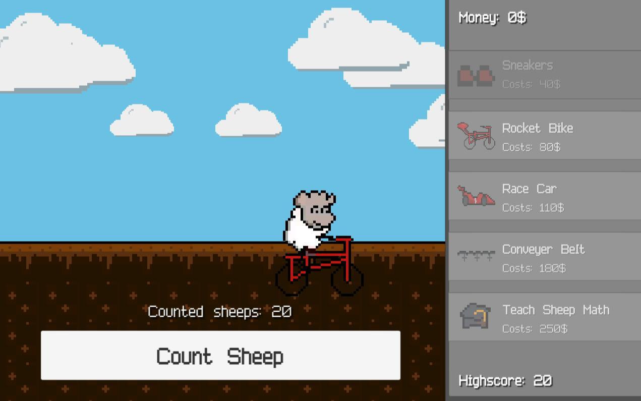 Action Sheep Counter 3000 (itch) - кадр 1