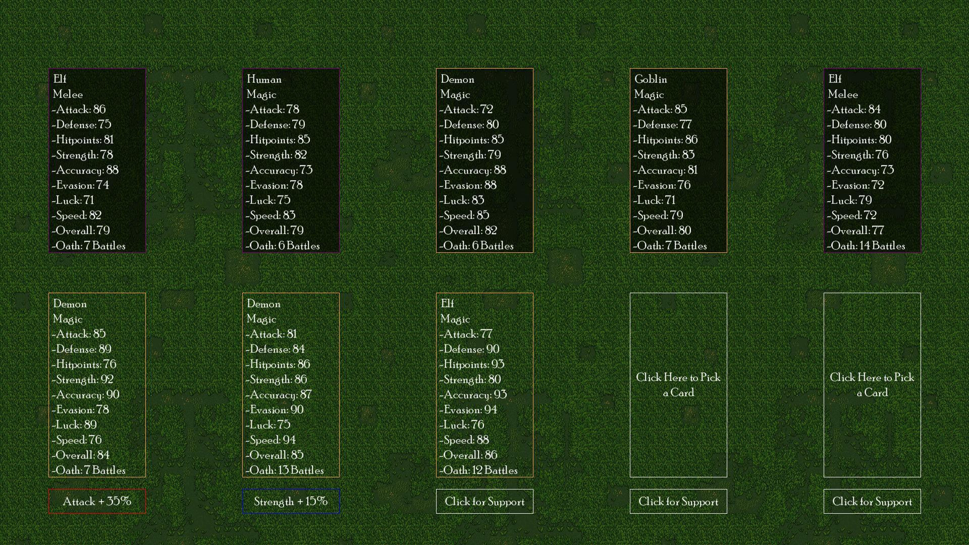Cruel Crusade: Solidarity (itch) - кадр 5