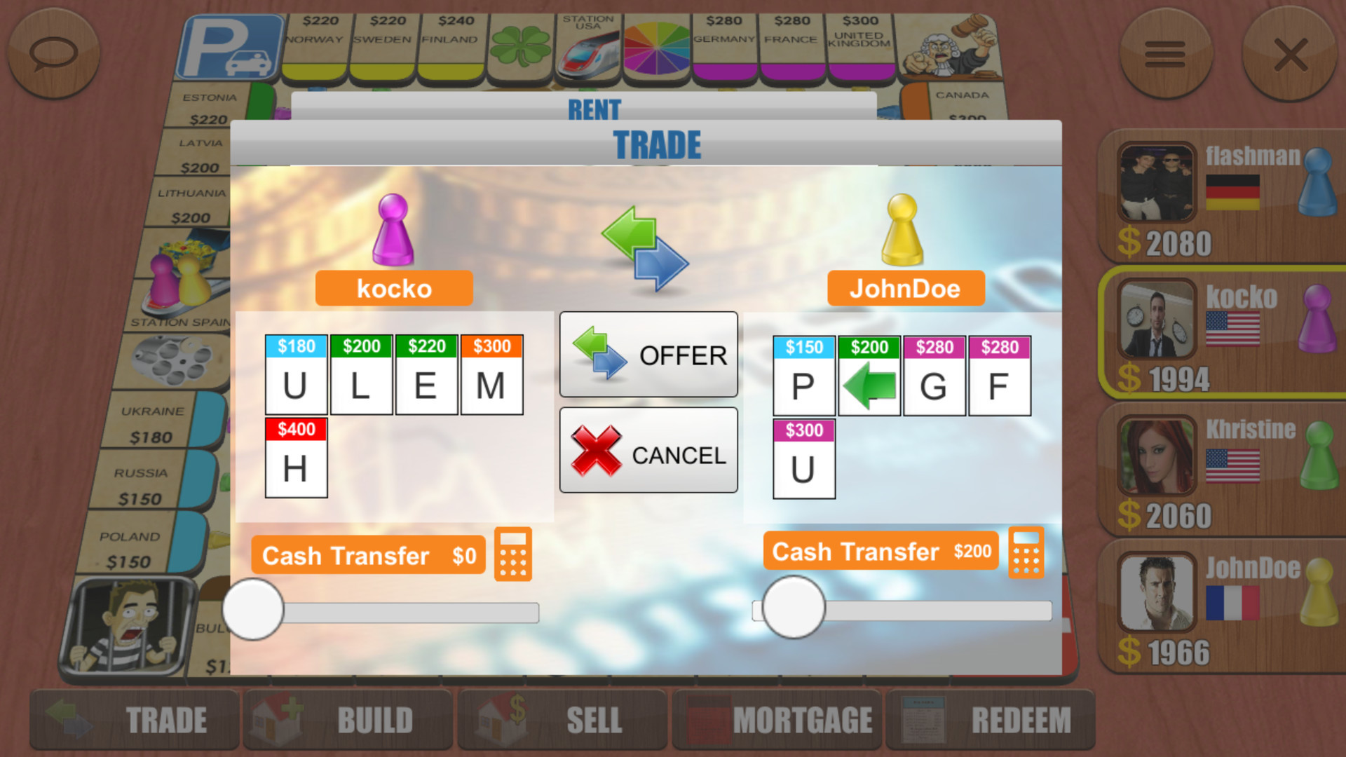 Rento Fortune - Multiplayer Board Game - кадр 13