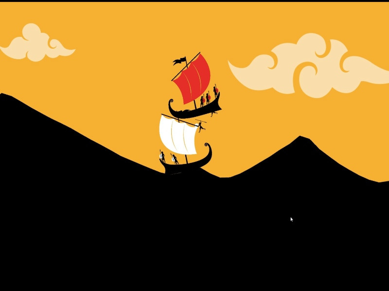 Across the Stormy sea (itch) - кадр 2