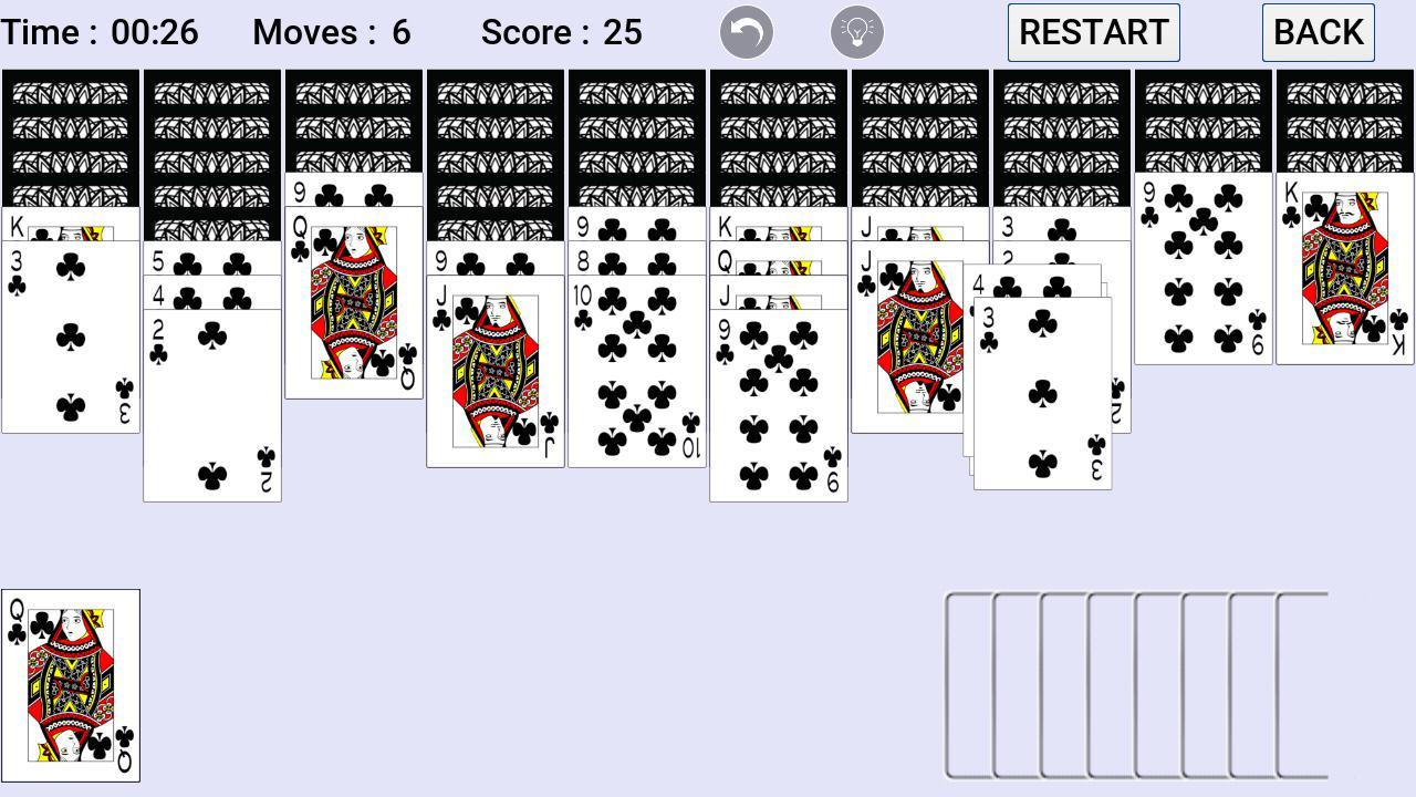 Spider Solitaire (itch) - кадр 2