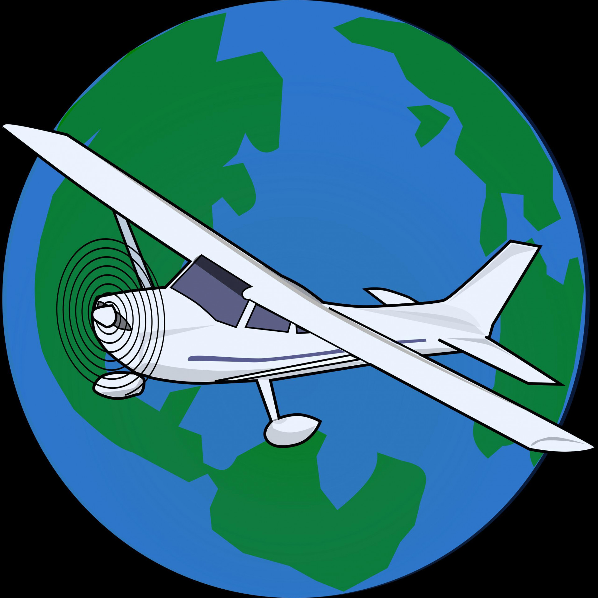 Fly and Explore World (itch) - кадр 2