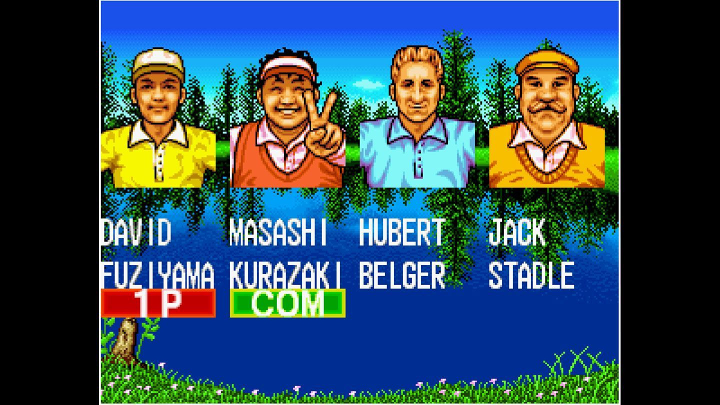 ACA NEOGEO TOP PLAYER'S GOLF - кадр 2