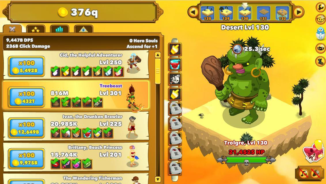 Clicker Heroes (itch) - кадр 2