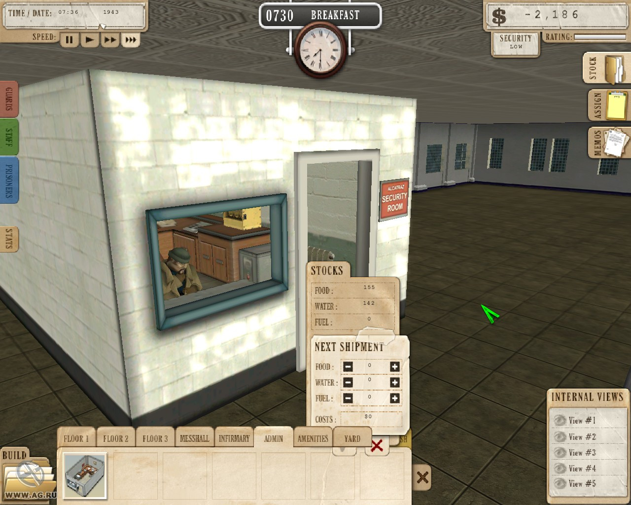 Prison Tycoon Alcatraz - кадр 5