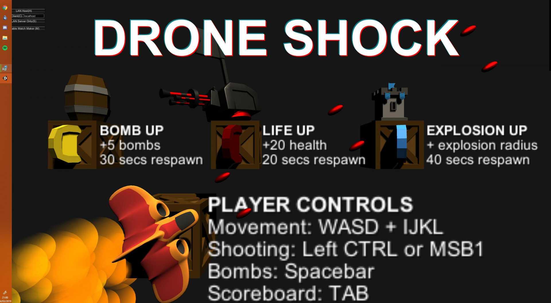 Drone Shock (LAN) (itch) - кадр 1