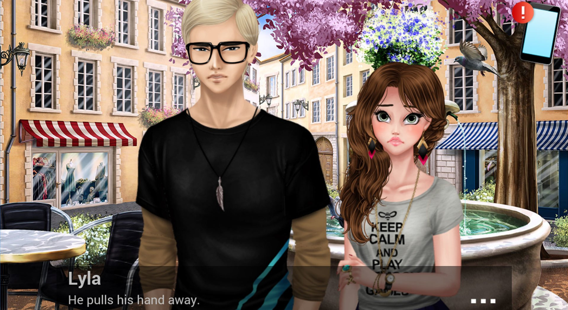 Henri's Secret - Otome game - кадр 7