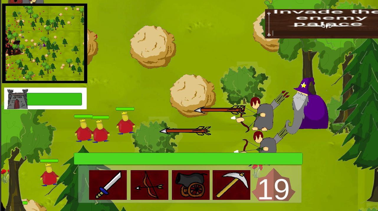 castle protecter (itch) - кадр 2