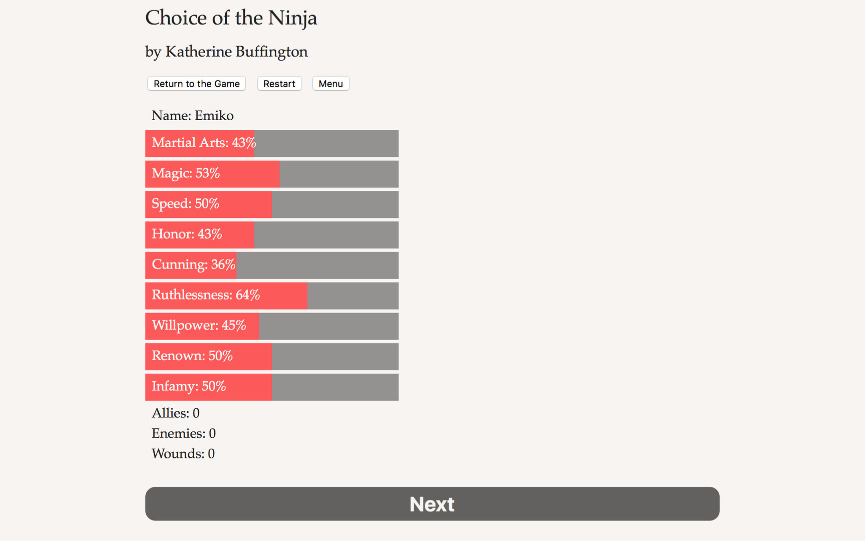 Choice of the Ninja - кадр 3