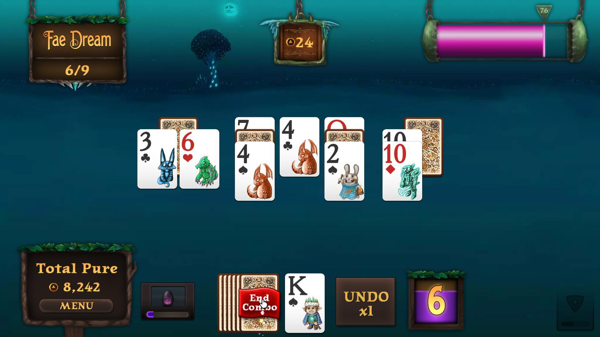 Faerie Solitaire Remastered Linux (itch) - кадр 2