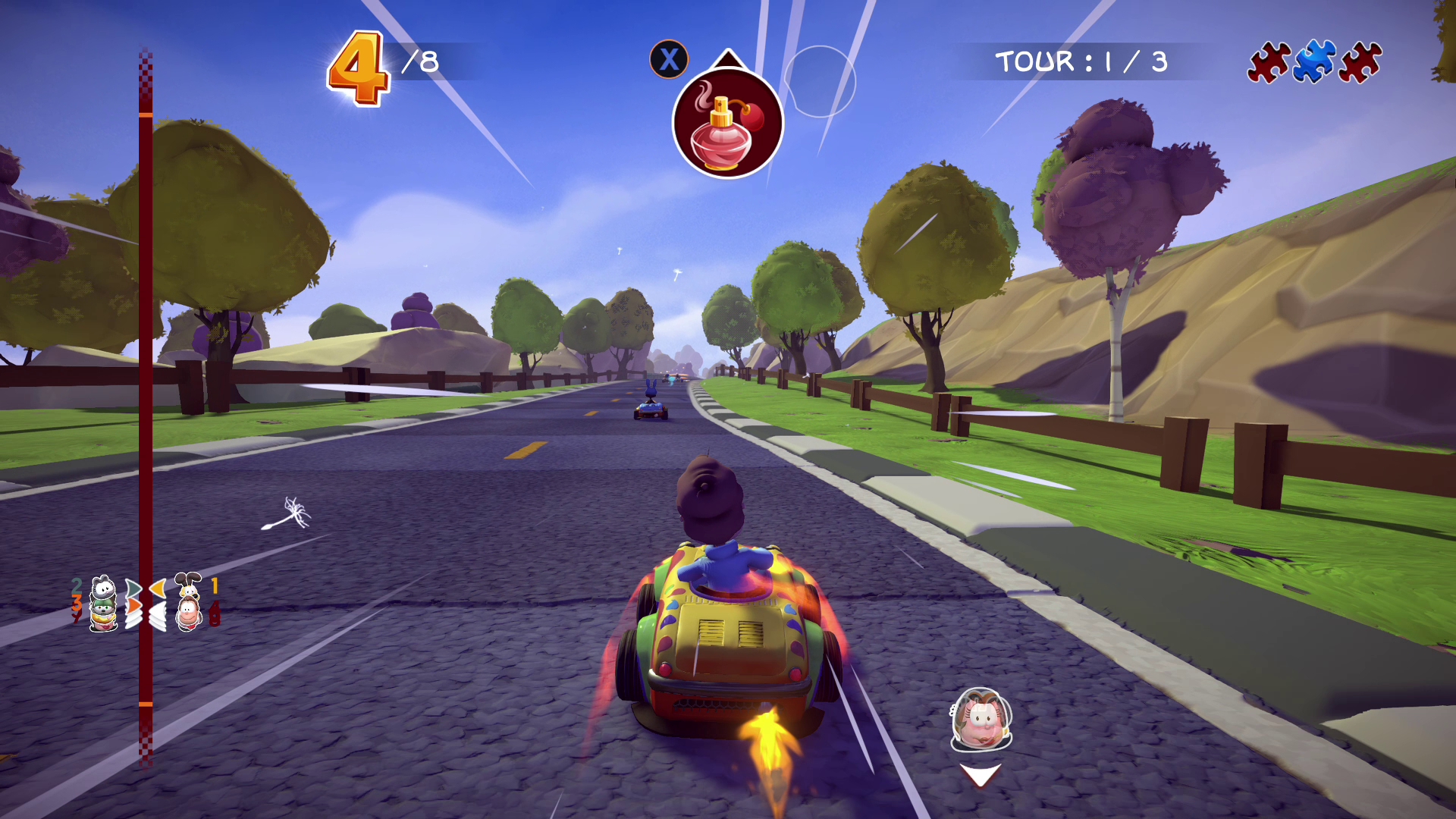 Garfield Kart: Furious Racing - кадр 4