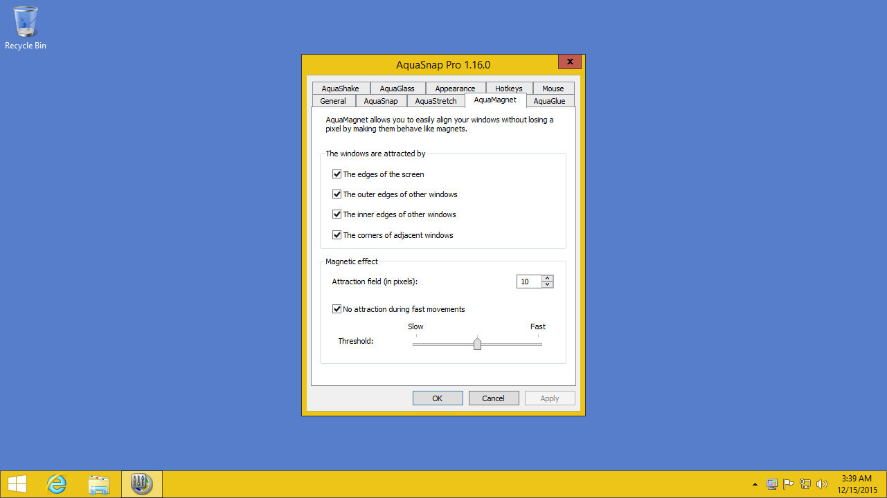 AquaSnap Window Manager - кадр 4