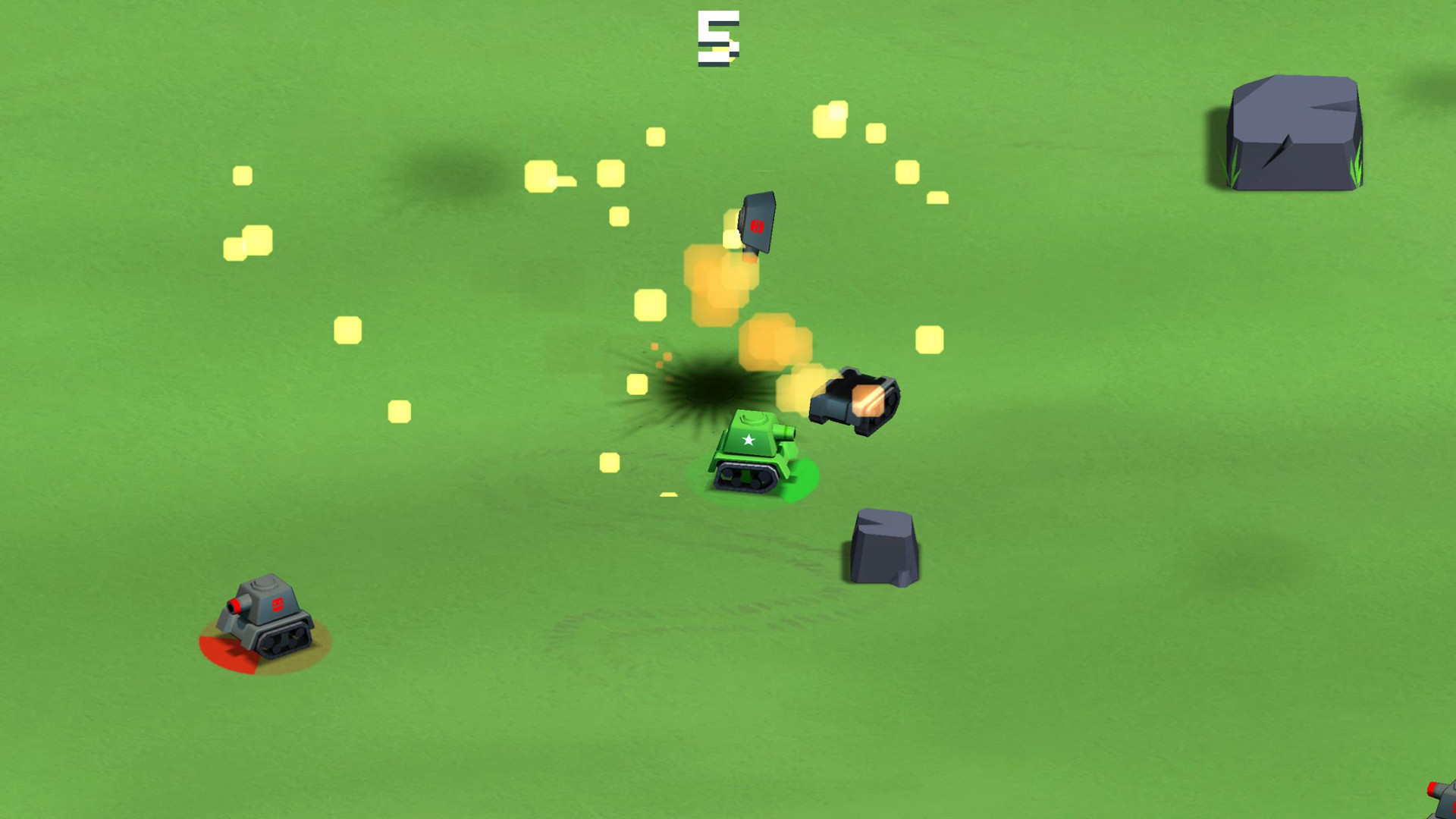Bumper Tank Battle - кадр 5