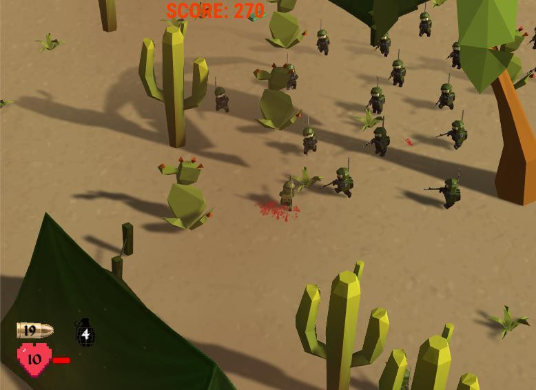 Desert Shooter (itch) - кадр 1