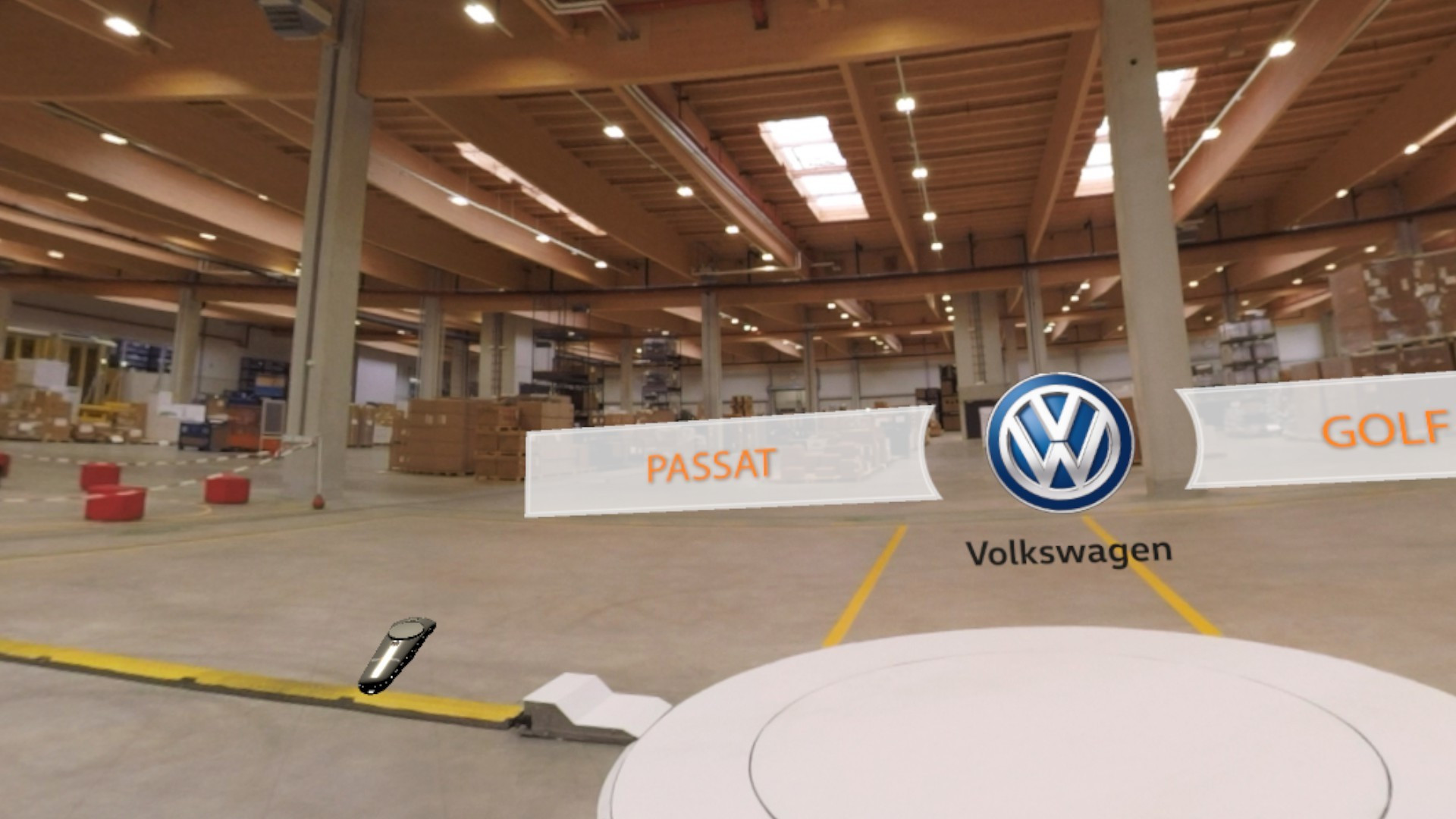 Virtual Reality Testdrive - Volkswagen (itch) - кадр 6