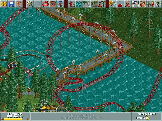 RollerCoaster Tycoon - кадр 4