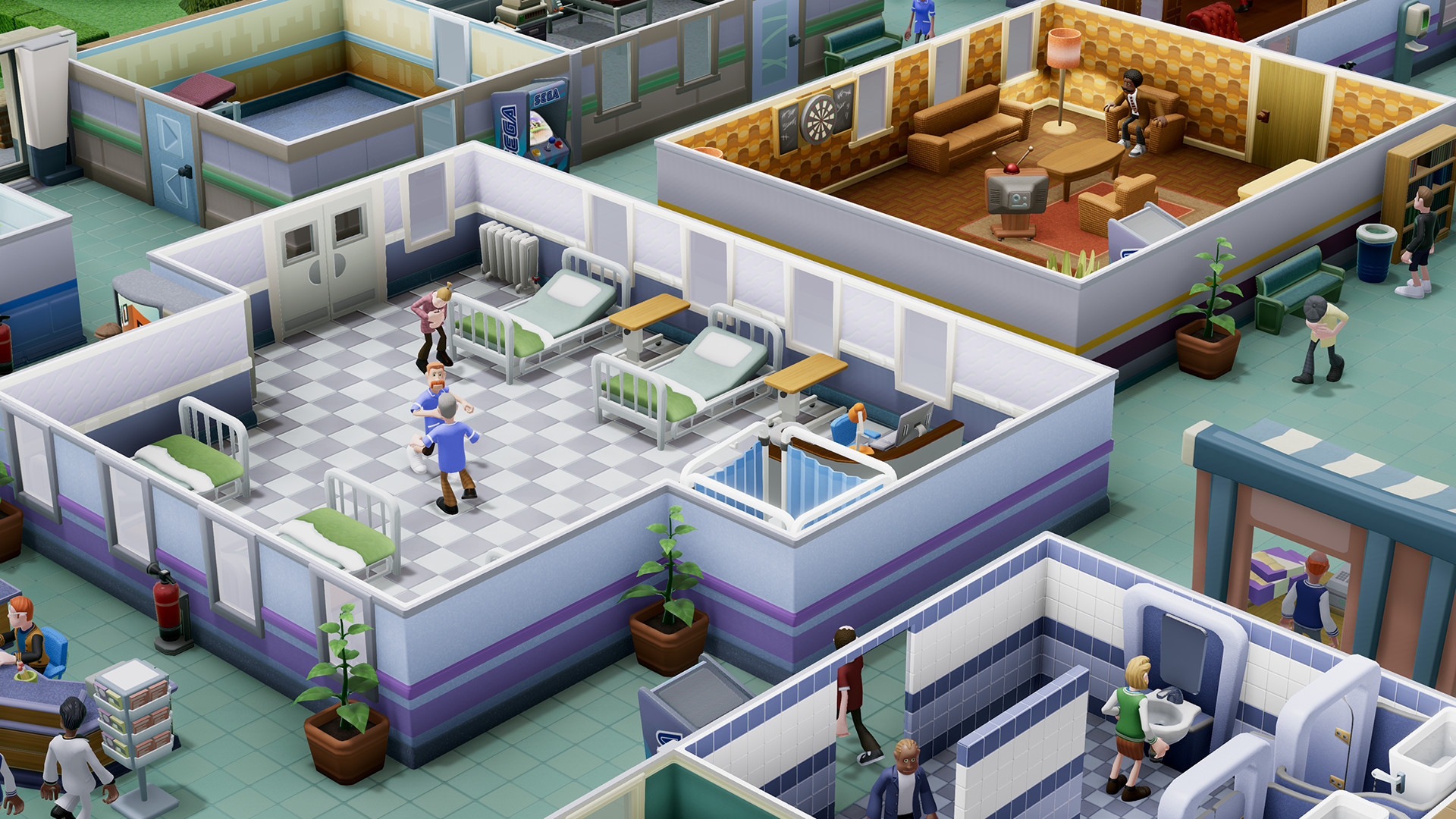 Two Point Hospital - кадр 5