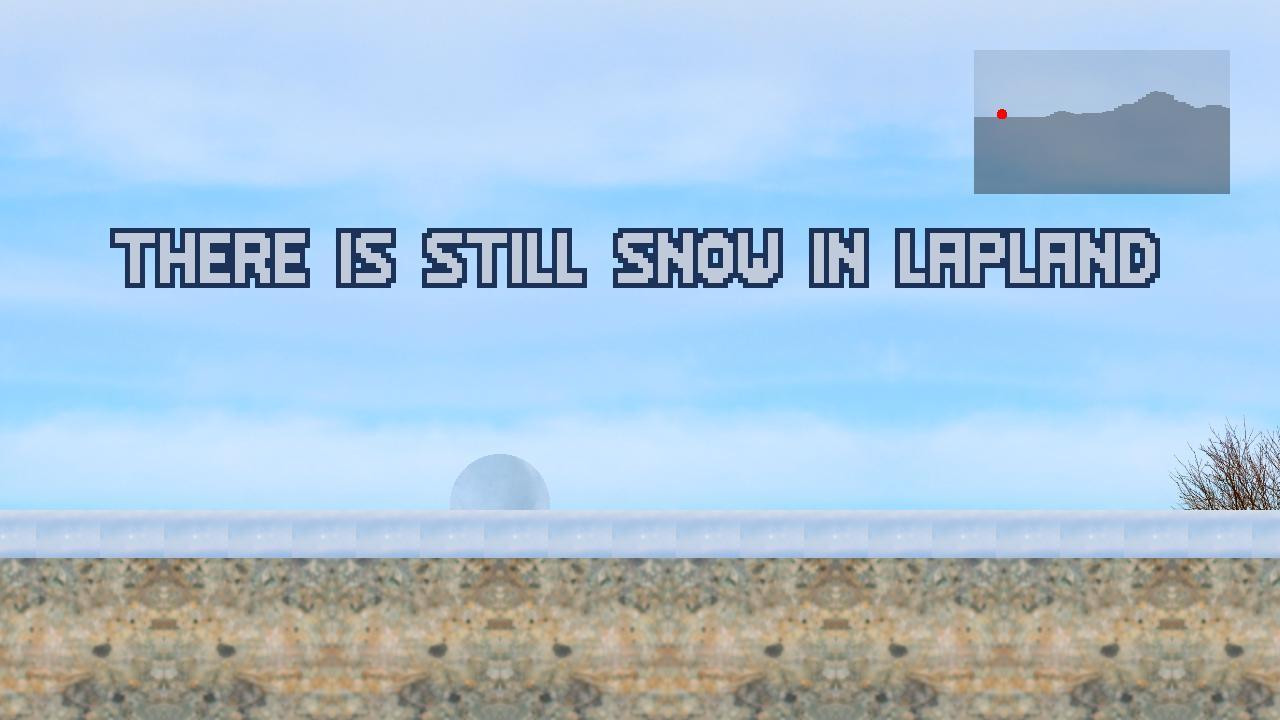 There Is Still Snow in Lapland (itch) - кадр 1