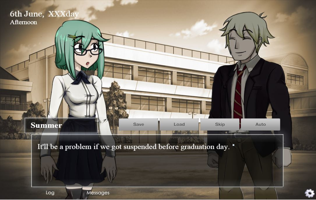 [VN] One More Time (itch) - кадр 2