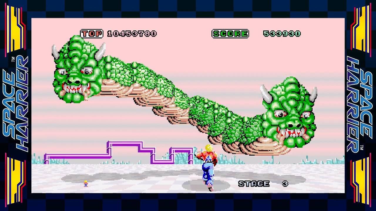 SEGA AGES Space Harrier - кадр 4