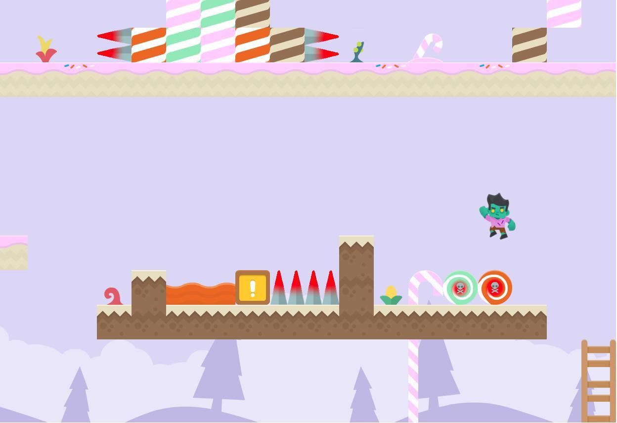 Zombie in candy land. (itch) - кадр 1