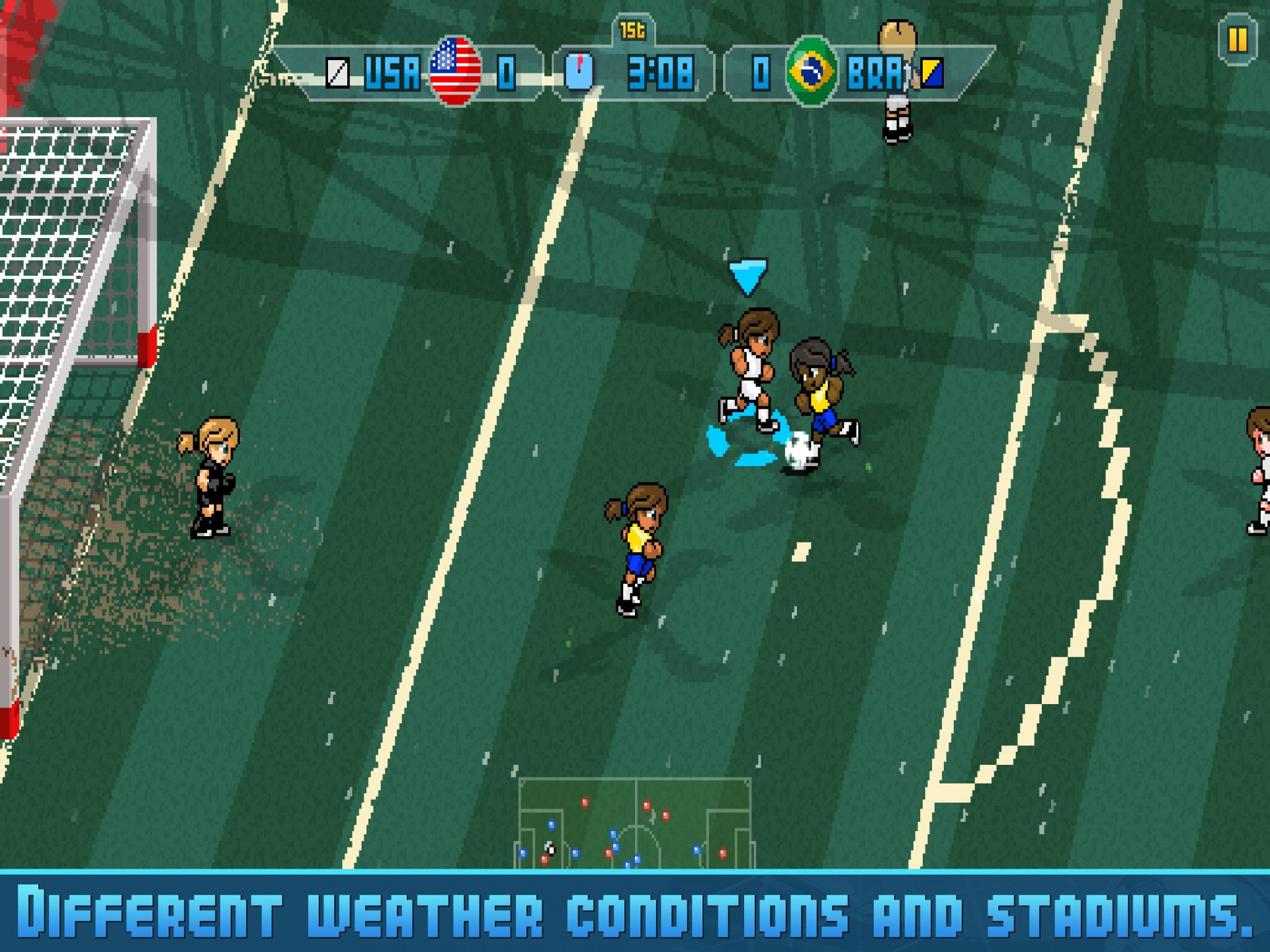 Pixel Cup Soccer 16 - кадр 3
