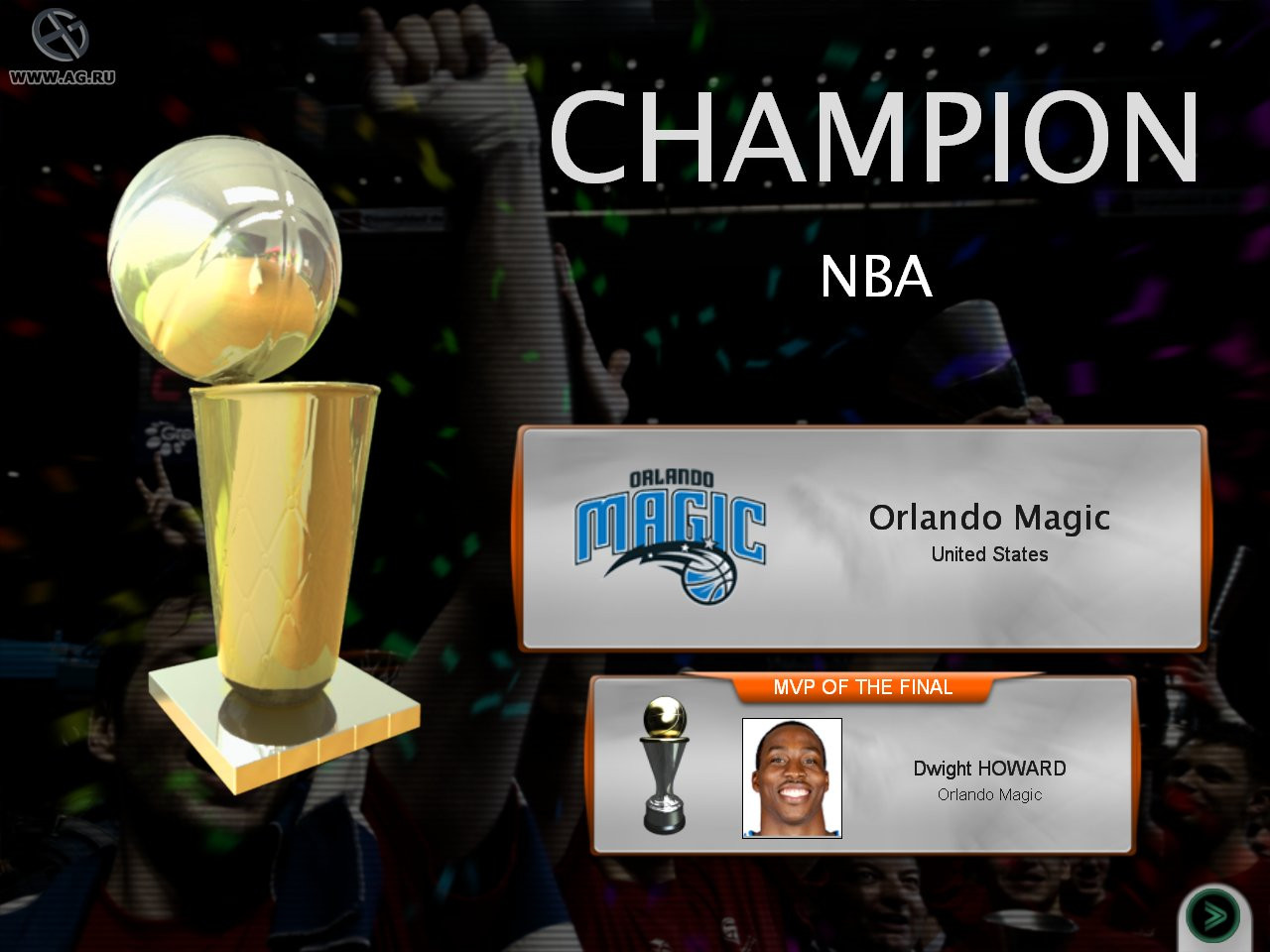 International Basketball Manager: Season 2010/11 - кадр 10