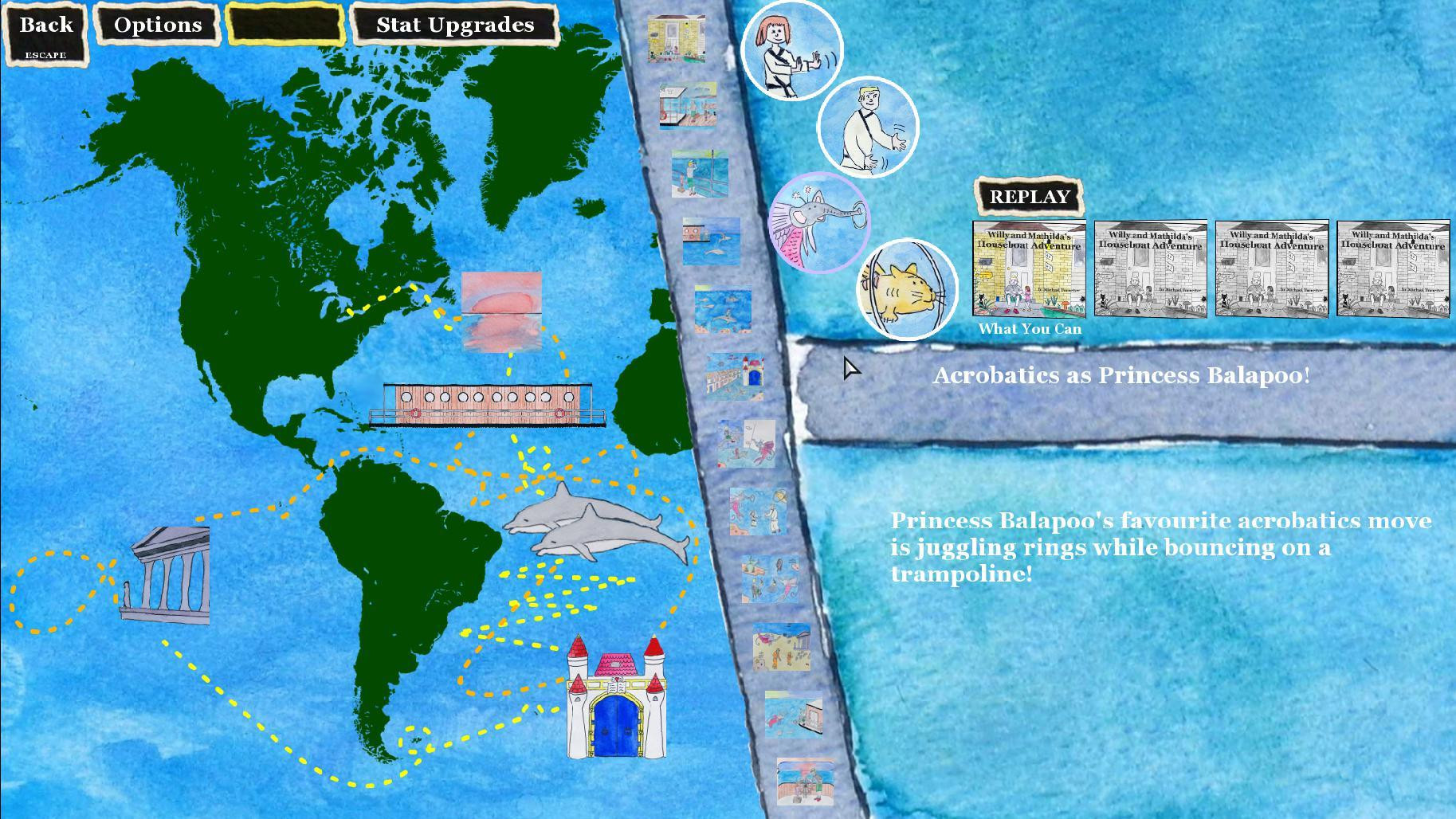 Willy and Mathilda's Houseboat Adventure: The Game (itch) - кадр 6