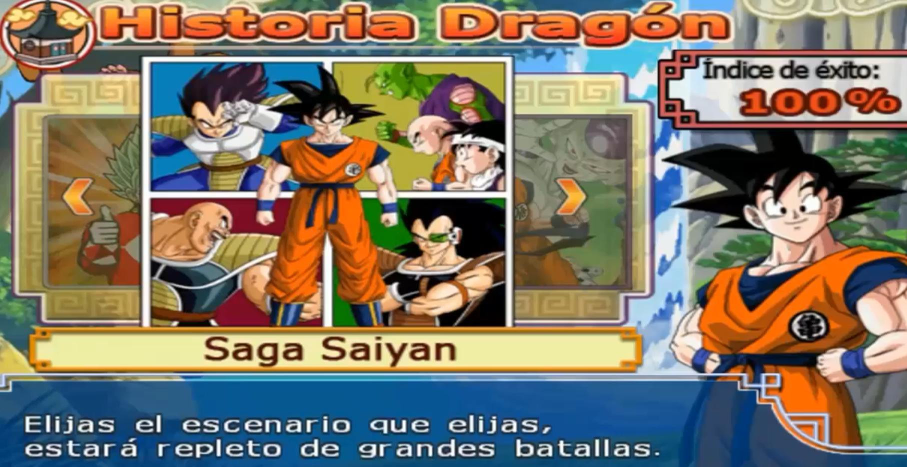 Dragon Ball Z Budokai Tenkaichi 3 Mugen (itch) - кадр 4