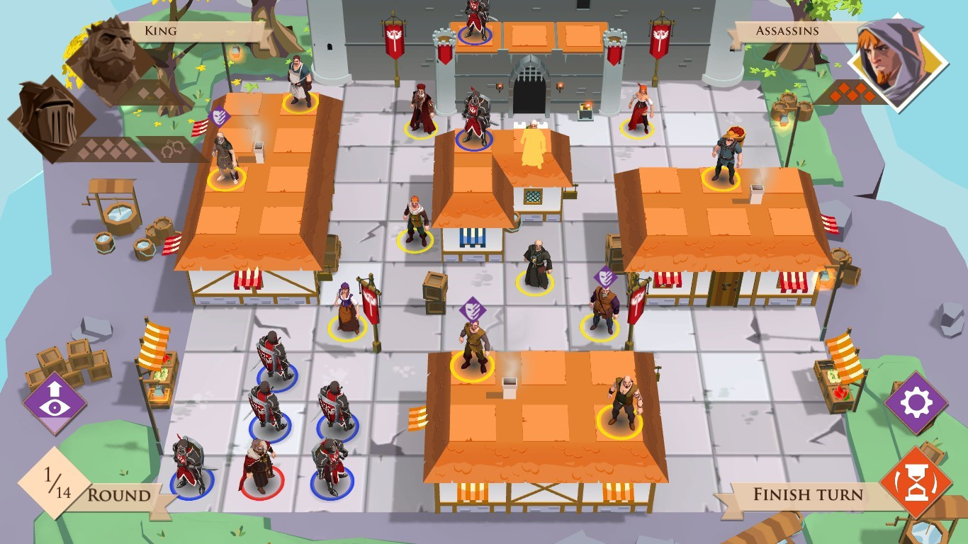 King and Assassins: The Board Game - кадр 5