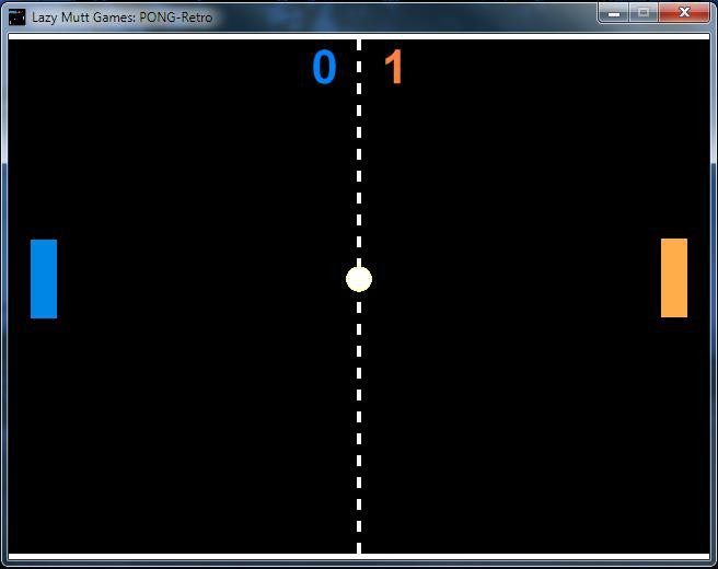 PONG-Retro (itch) - кадр 1