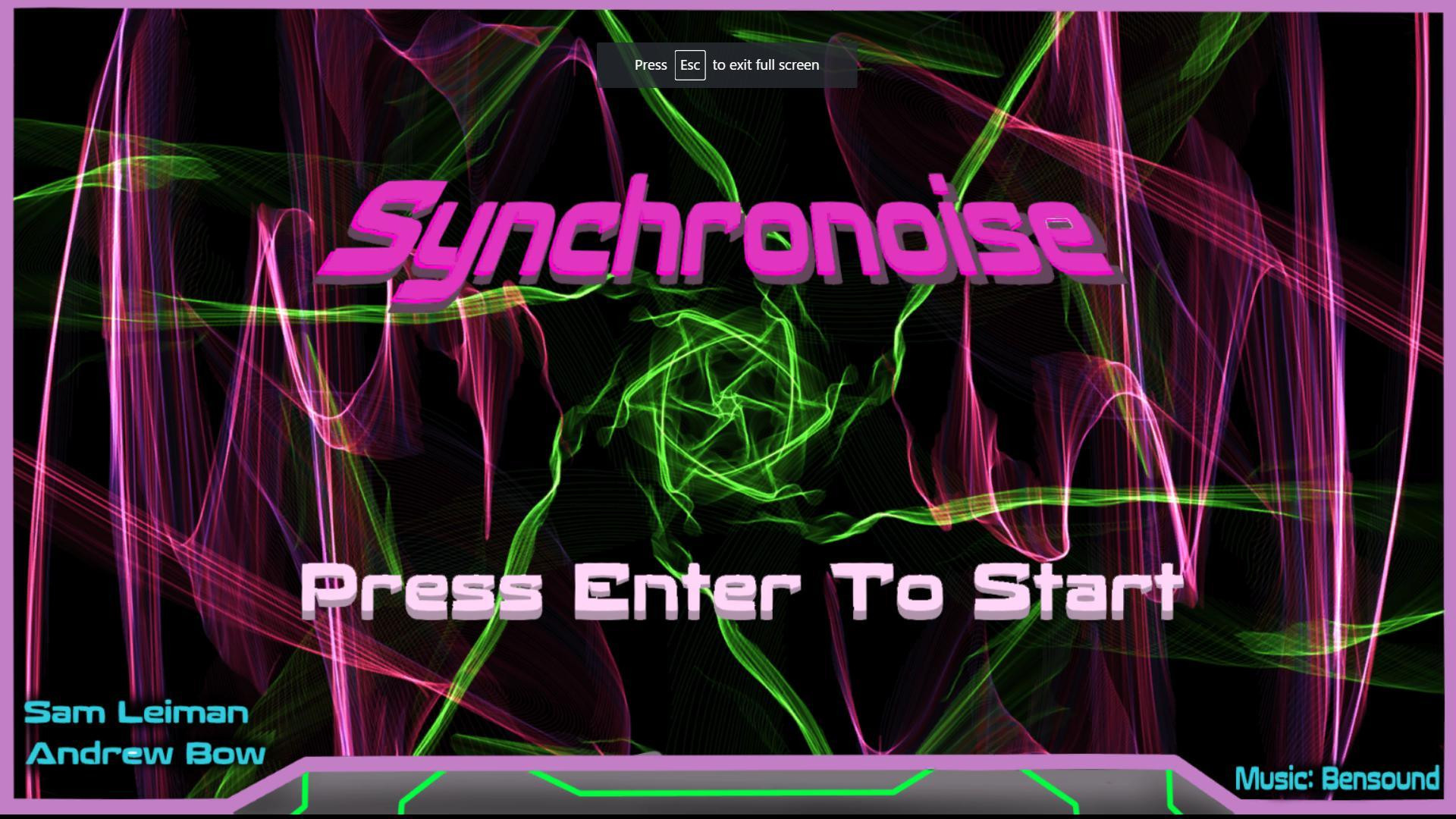 Synchronoise (itch) - кадр 1