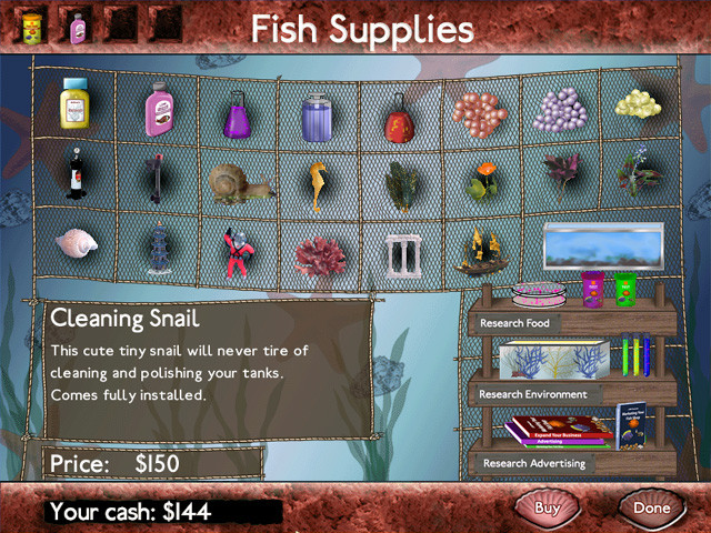 Fish Tycoon for Windows - кадр 4