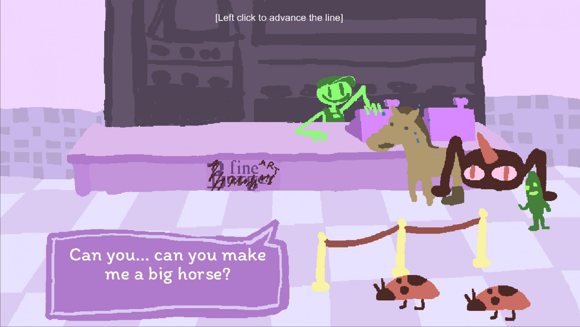 Burger King But With Art (itch) - кадр 2