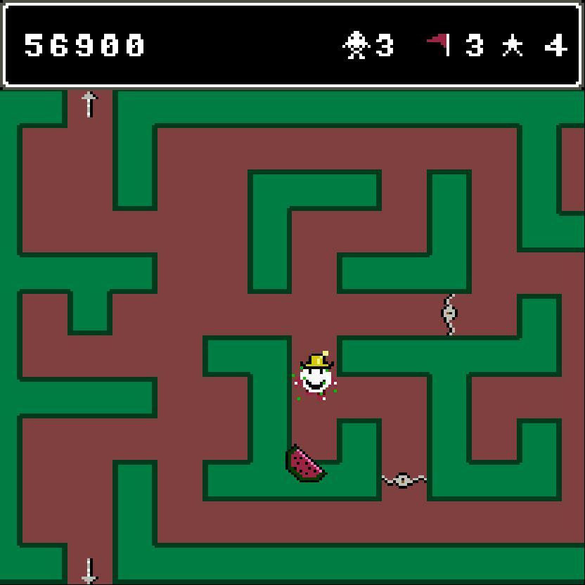 Kwik Snax - C64 remake. (itch) - кадр 5