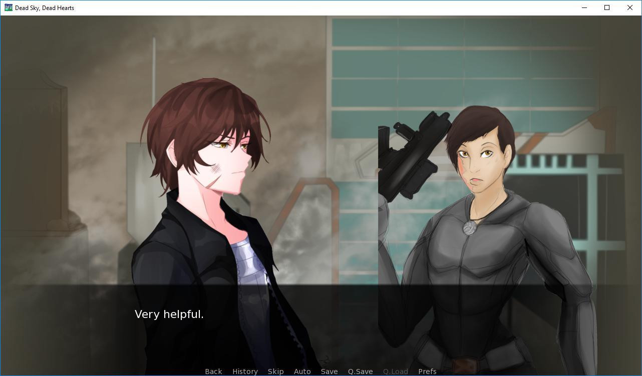 Dead Sky, Dead Hearts DEMO v1.0 (itch) - кадр 1