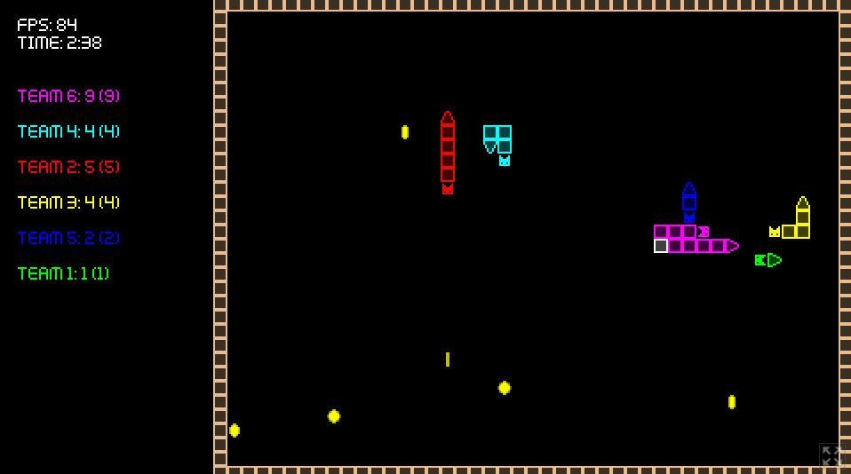 Snake with AI (itch) - кадр 1