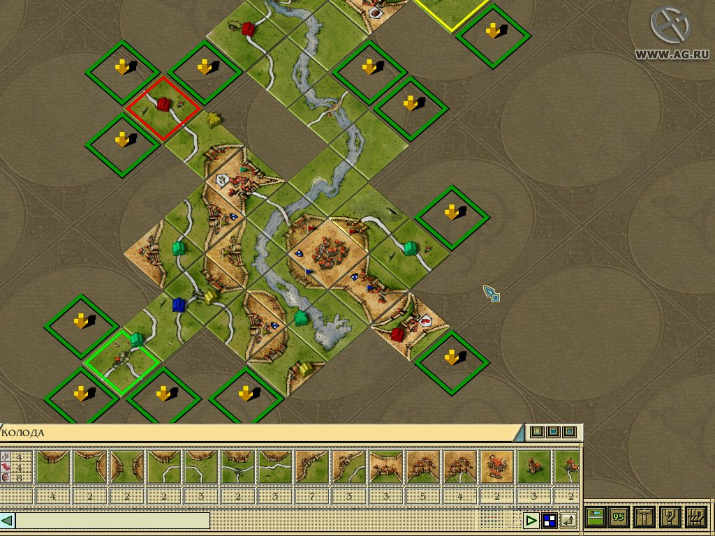 Carcassonne: Koenig und Raubritter - кадр 3
