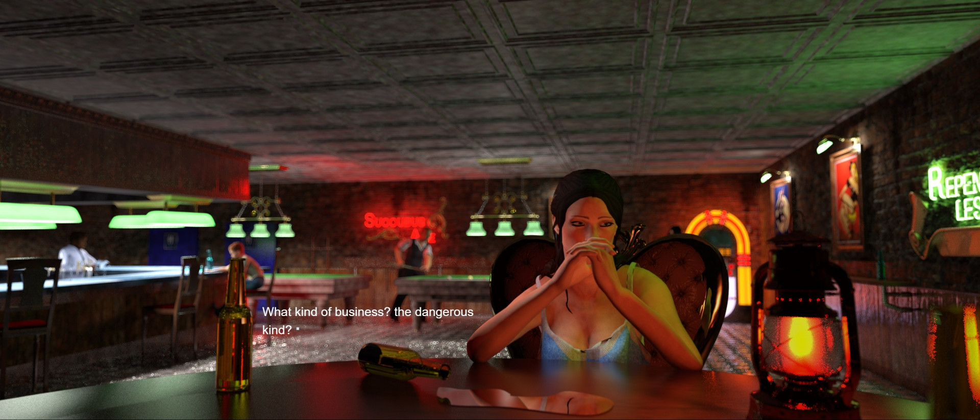A Conversation in a Bar (itch) - кадр 1