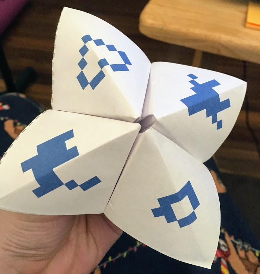 bitsy cootie catcher (itch) - кадр 1
