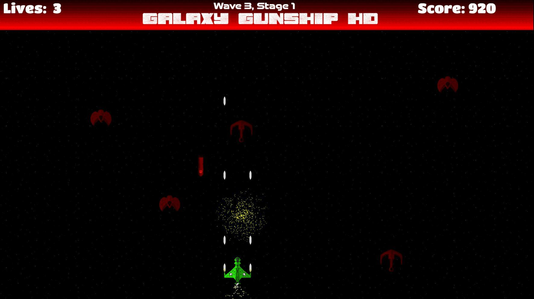 Galaxy Gunship HD (itch) - кадр 1